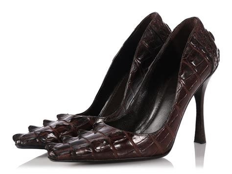 alligator gucci pump|Alligator Heels .